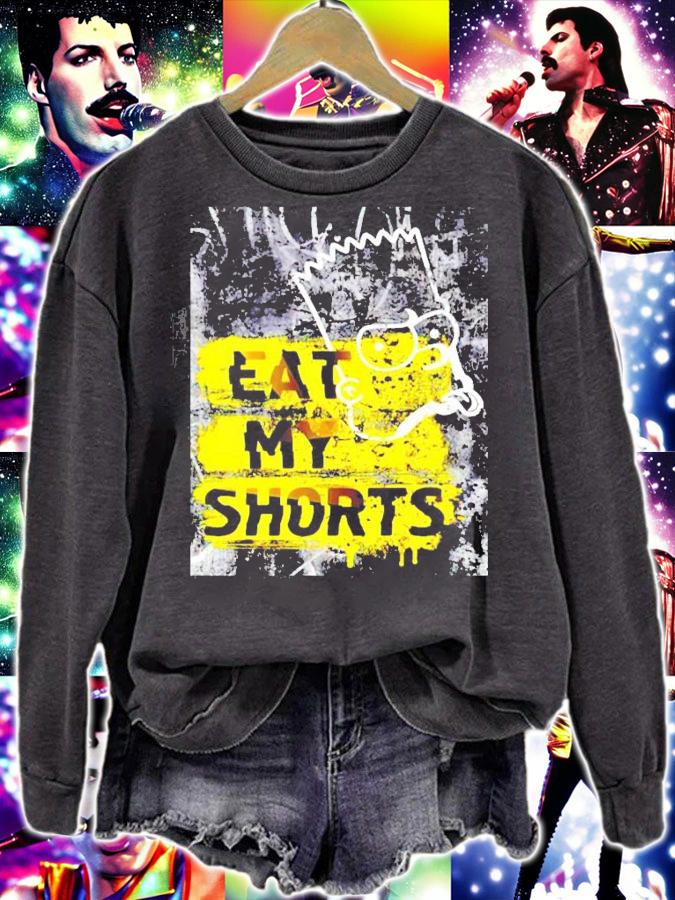 Simpson eat my shorts shirt sweatshirt