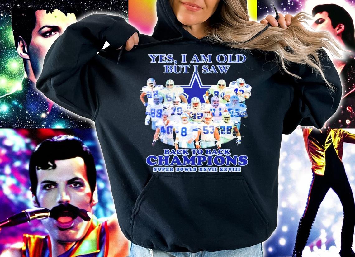 Yes I am old but I saw back to back Champions Dallas Cowboy shirt