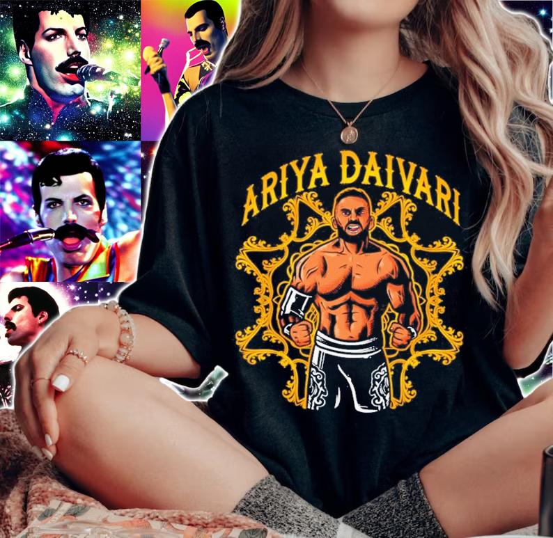 Ariya Daivari Comic shirt
