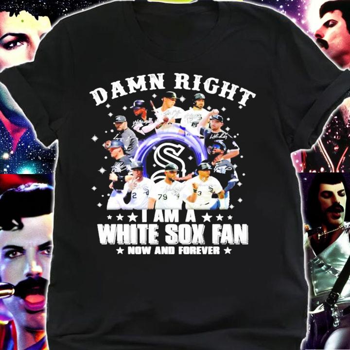 I am a White Sox fan now and forever signatures shirt