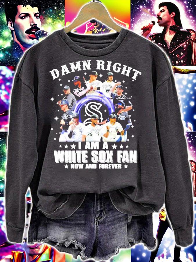 I am a White Sox fan now and forever signatures shirt