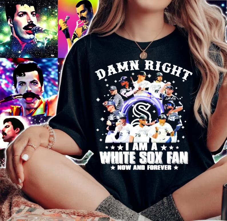 I am a White Sox fan now and forever signatures shirt