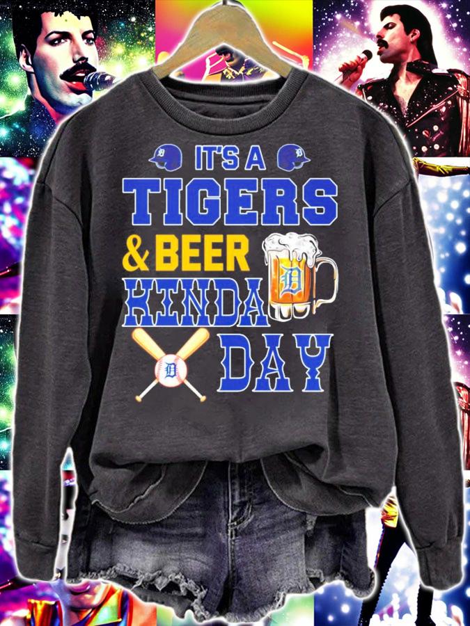 It's a Tiger and beer kinda Day shirt