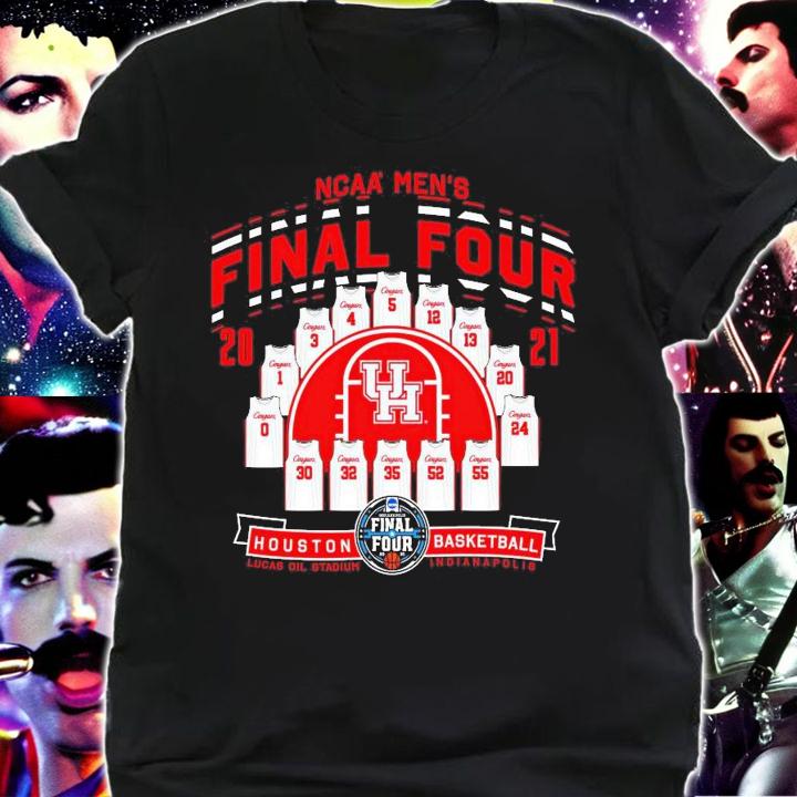 NCAA Men's Final Four 2021 Houston basketball Lucas oil stadium Indianapolis shirt