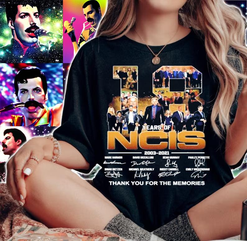 18 Years Of NCIS 2003-2021 Signatures shirt