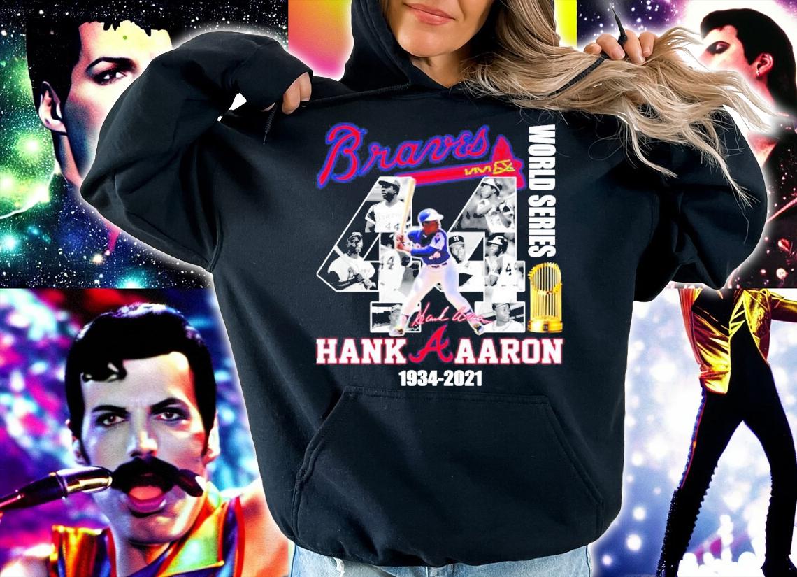 44 Braves World Series Hank Aaron 1934-2021 shirt hoodie