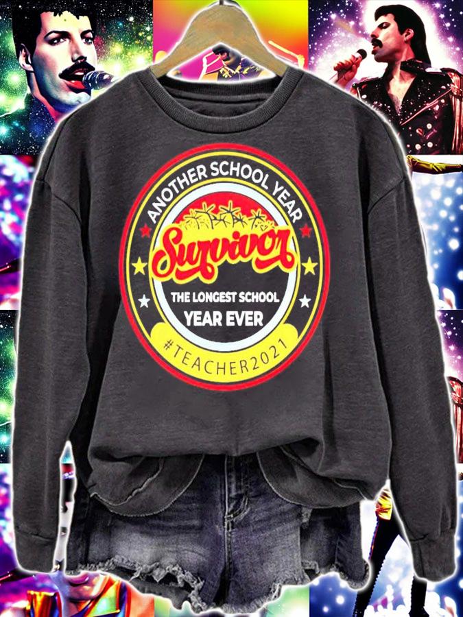 Another school year Survivor the longest school #teacher2021 shirt