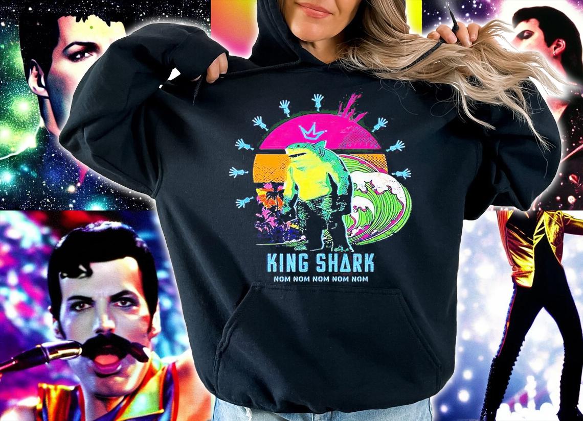 DC The Suicide Squad King Shark T-shirt hoodie