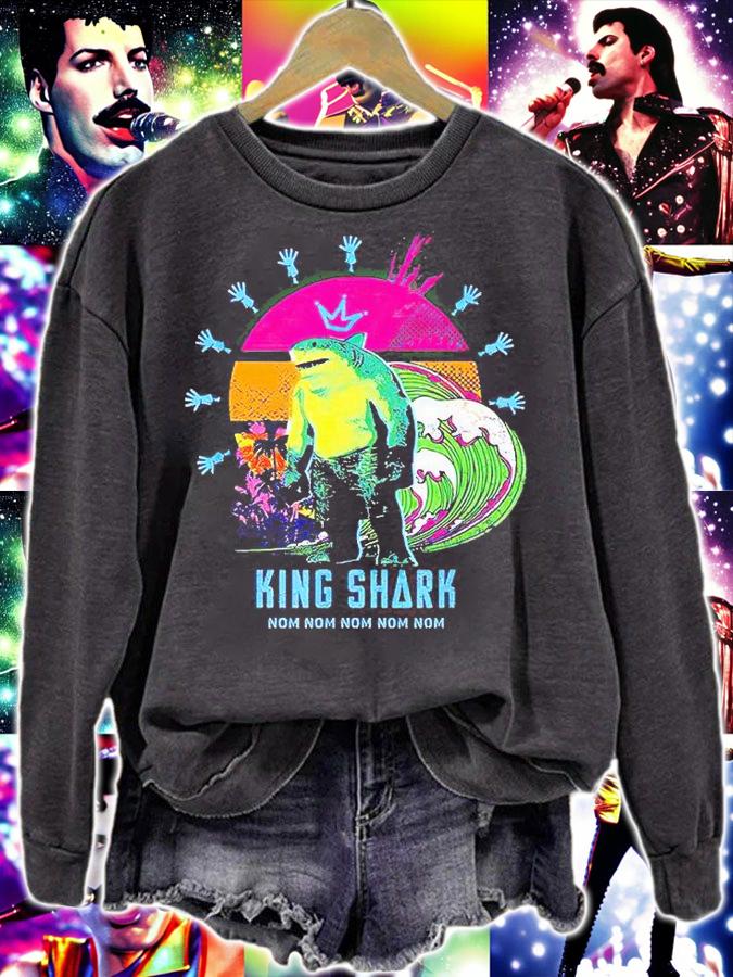 DC The Suicide Squad King Shark T-shirt sweatshirt