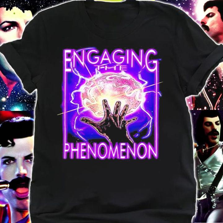 Engaging the phenomenon - Plasma purple shirt