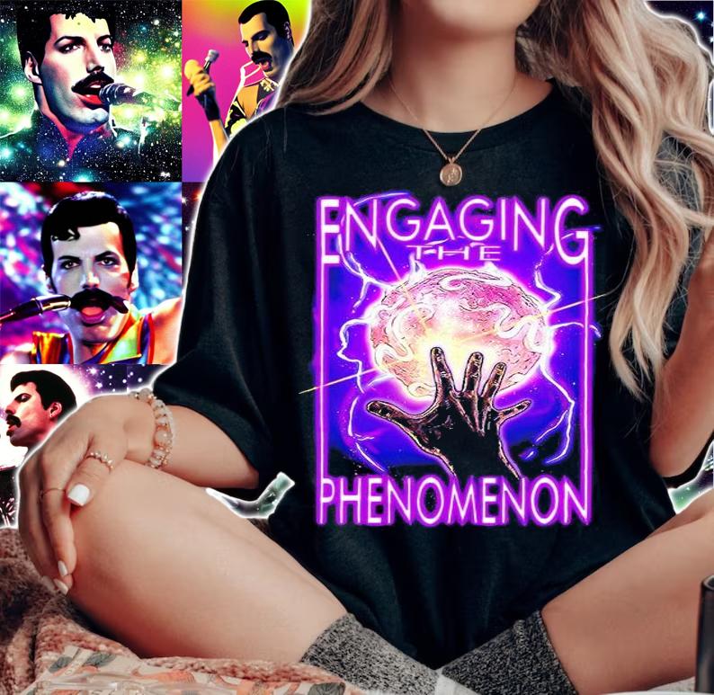 Engaging the phenomenon - Plasma purple shirt