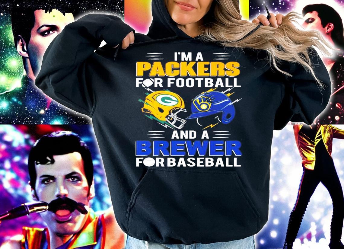 I'm a Packers for football and a Brewer for baseball shirt
