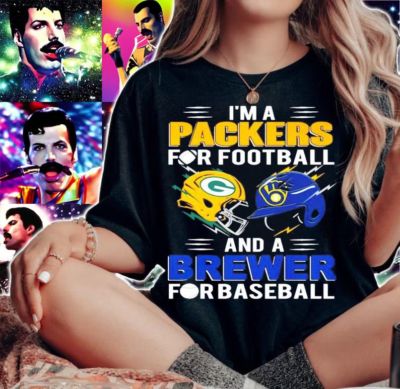 I'm a Packers for football and a Brewer for baseball shirt