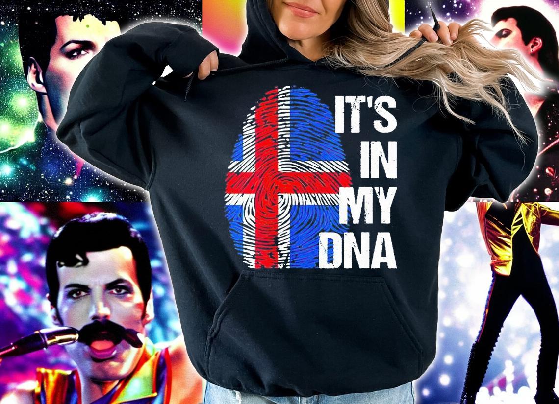 It's in my DNA Iceland flag T-shirt