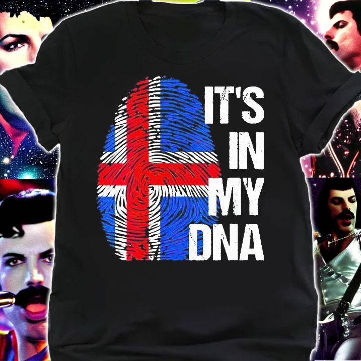It's in my DNA Iceland flag T-shirt