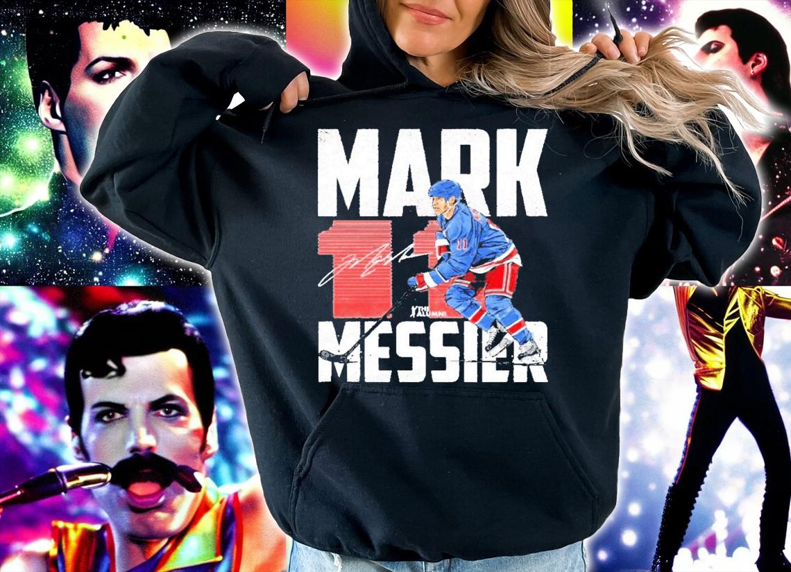 Mark Messier New York signature shirt