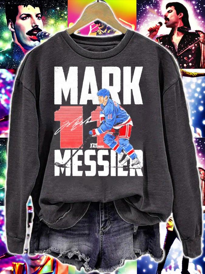Mark Messier New York signature shirt