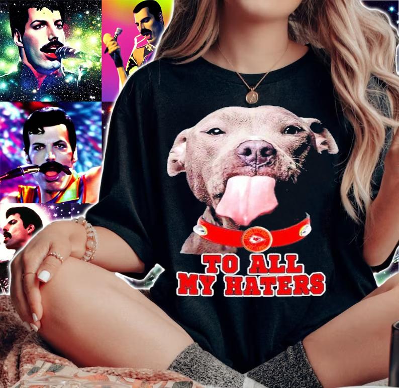Pitbull Kansas City Chiefs to all my haters shirt