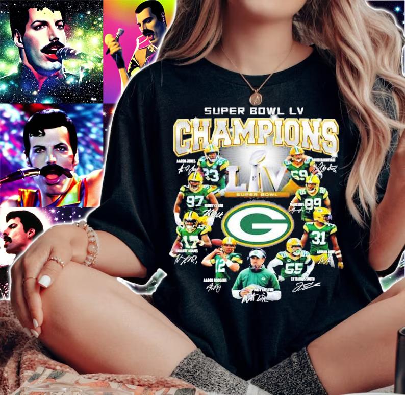 Super Bowl LV Champions super Bowl Green Bay Packers shirt