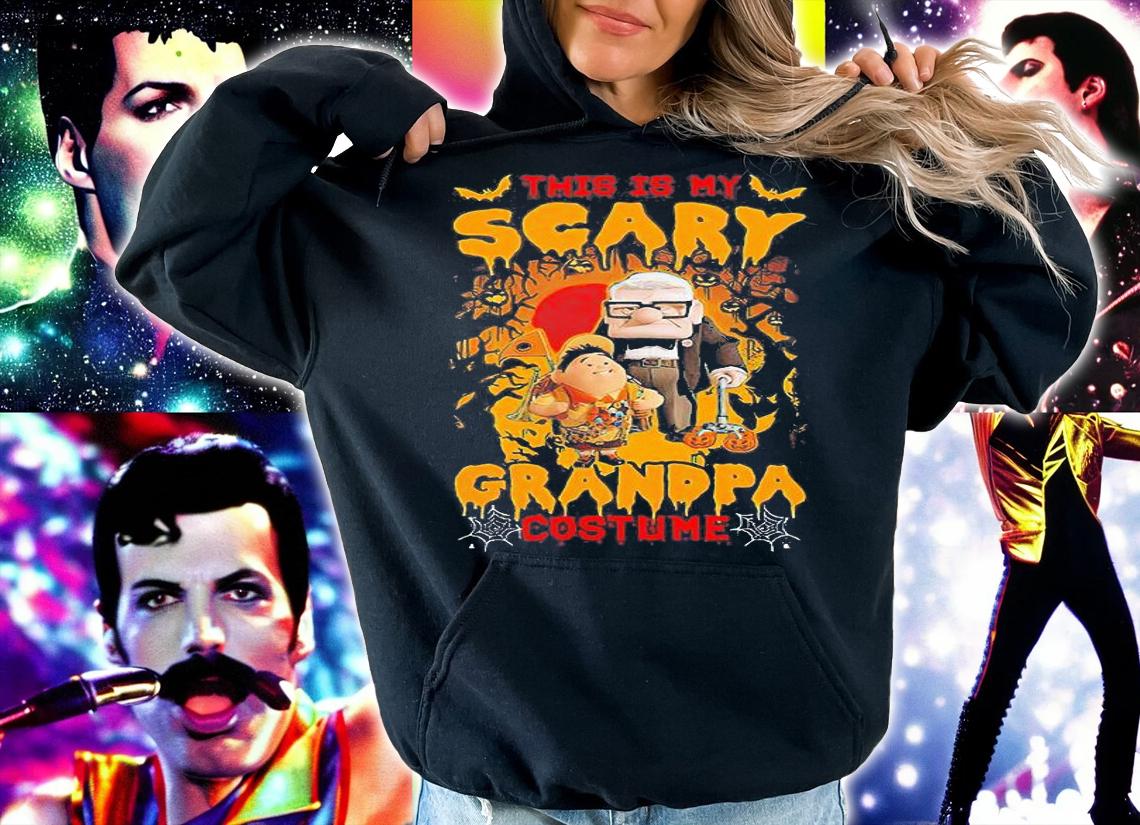 Up Grandpa This Is My Scary Grandpa Costume Halloween shirt hoodie