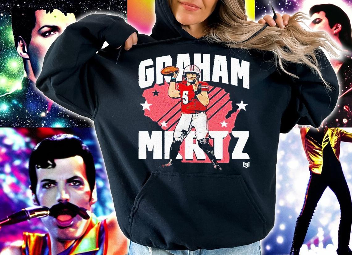 Wisconsin Badgers Graham Mertz 2021 T-shirt