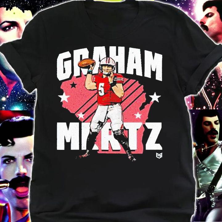 Wisconsin Badgers Graham Mertz 2021 T-shirt