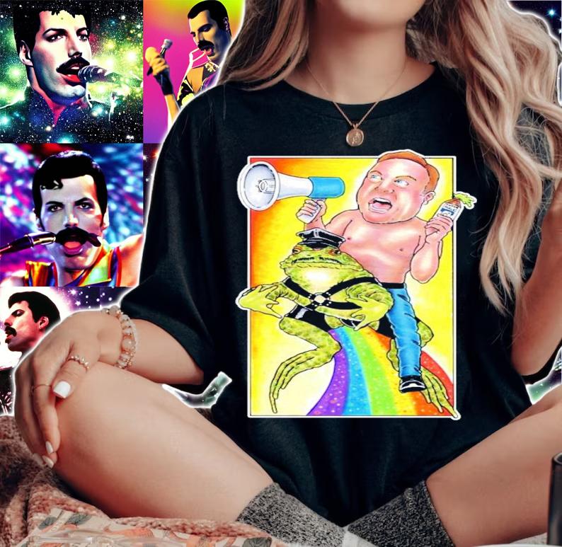 Alex Jones and His Magic Gay Frog shirt