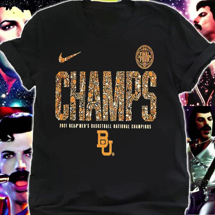 Baylor Bears Nike Final Four Champs 2021 NCAA men's basketball National Champions shirt
