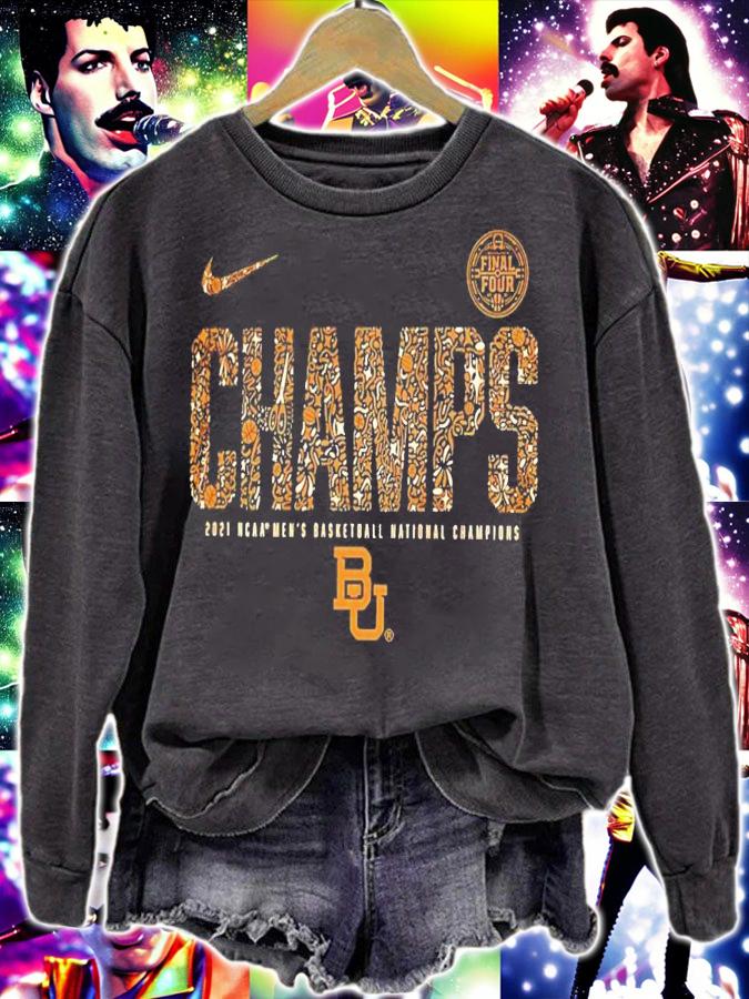 Baylor Bears Nike Final Four Champs 2021 NCAA men's basketball National Champions shirt