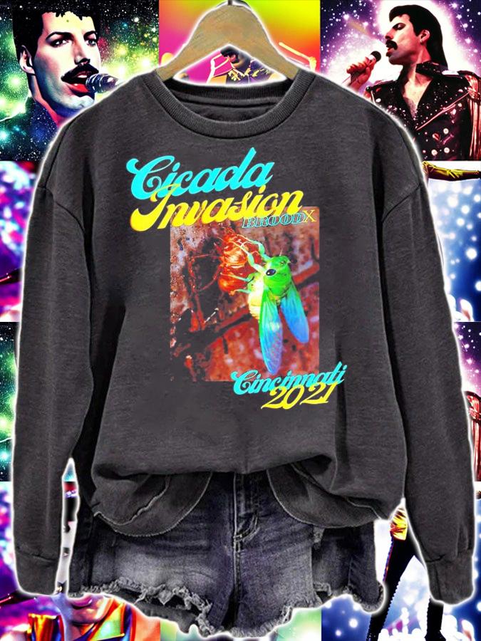 Cicada invasion cincinnati 2021 shirt sweatshirt