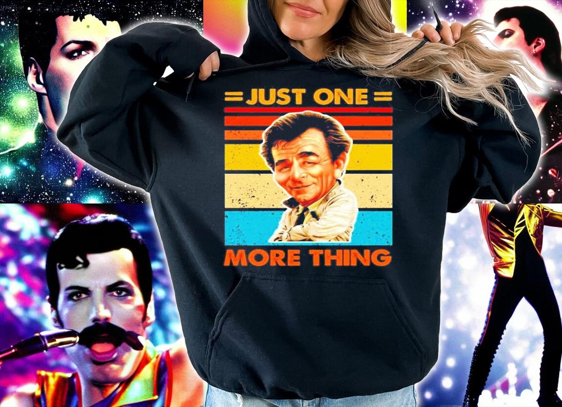 Columbo just one more things vintage shirt hoodie