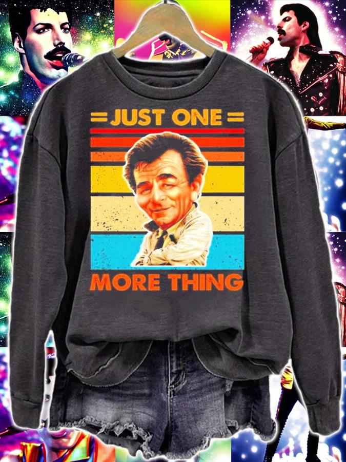 Columbo just one more things vintage shirt sweatshirt