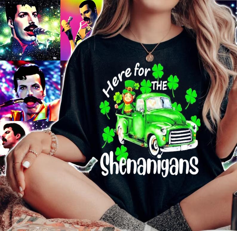 Here for the Shenanigans St.Patrick's day shirt