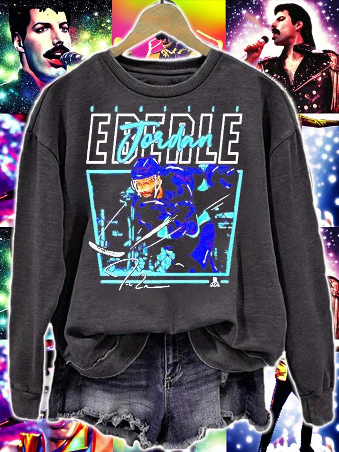 Jordan Eberle Seattle Kraken signature T-shirt sweatshirt