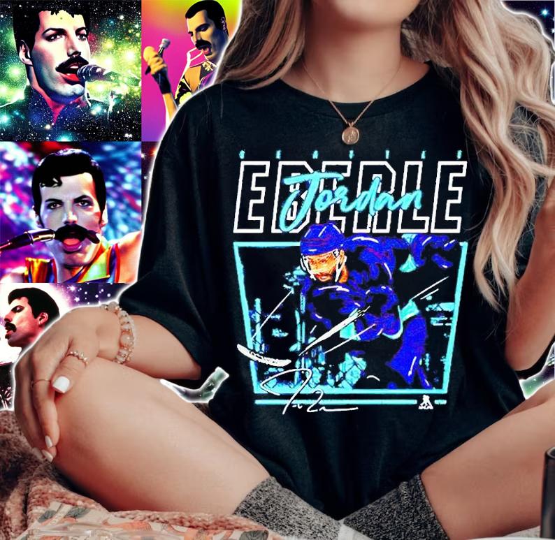 Jordan Eberle Seattle Kraken signature T-shirt woman shirt