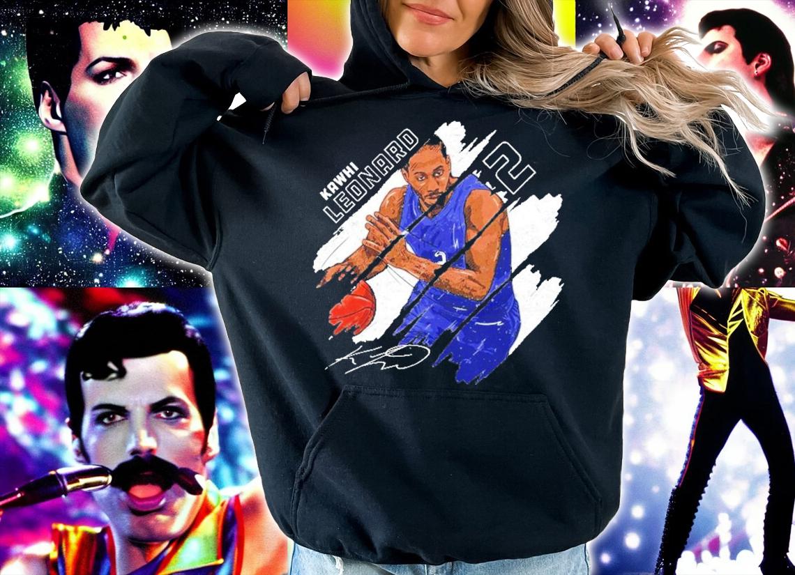 Kawhi Leonard Los Angeles Basketball signature t-shirt hoodie