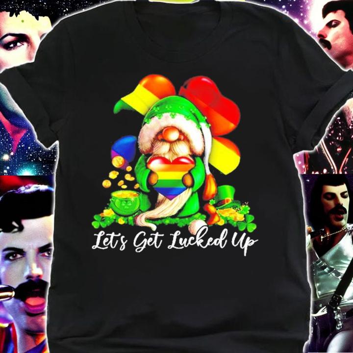 LGBT Gnome let's luckyed up St.Patrick's Day shirt shirt