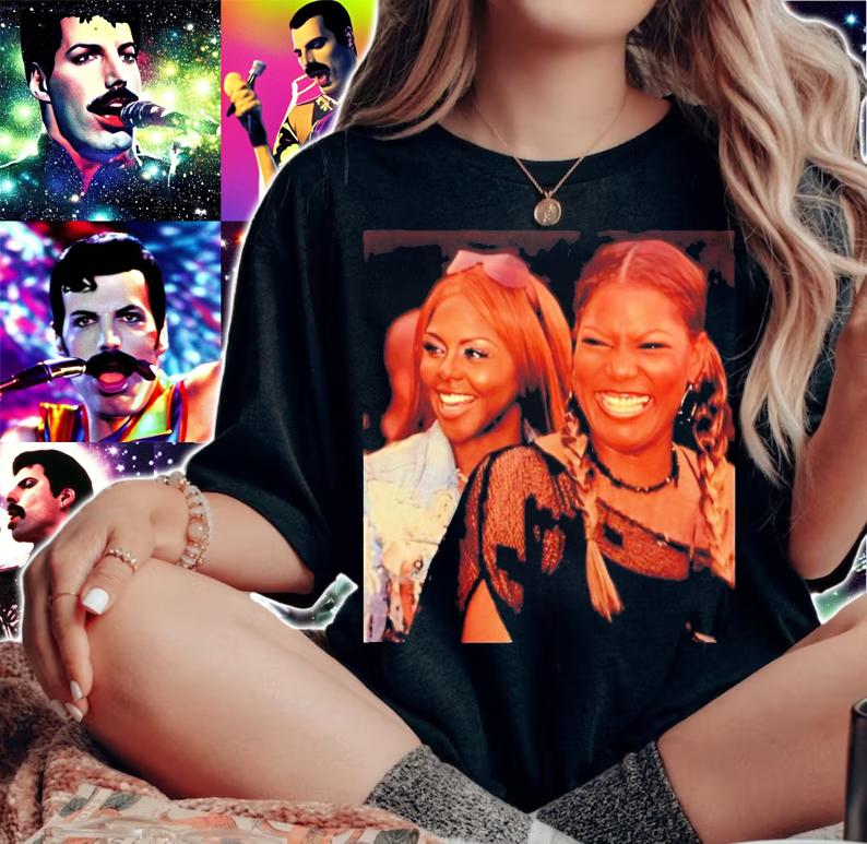 Lil Kim and Queen Latifah shirt woman shirt