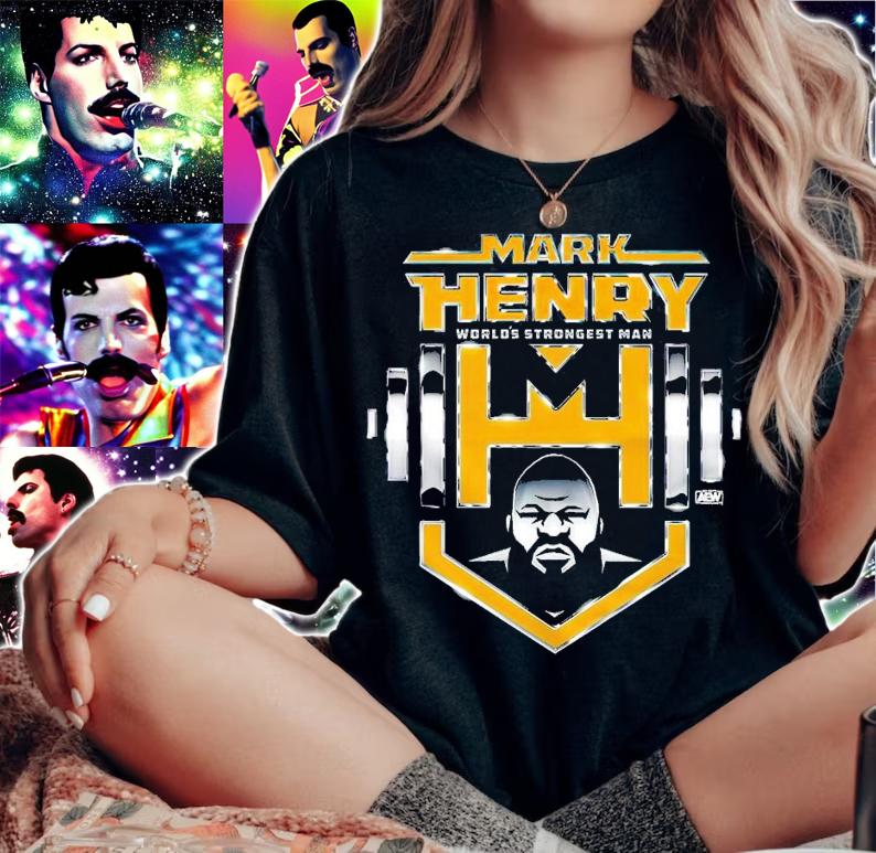 Mark Henry World's Strongest Man t-shirt