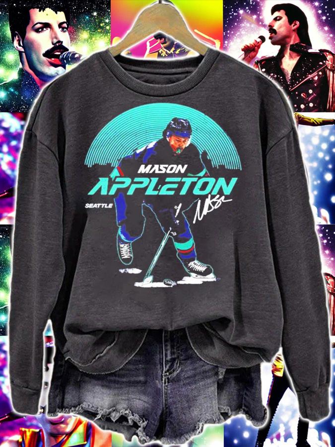 Mason Appleton Seattle Hockey signature shirt sweatshirt