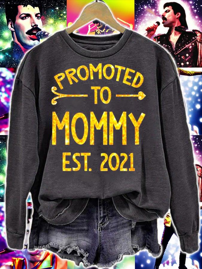 Promoted to Mommy est 2021 shirt