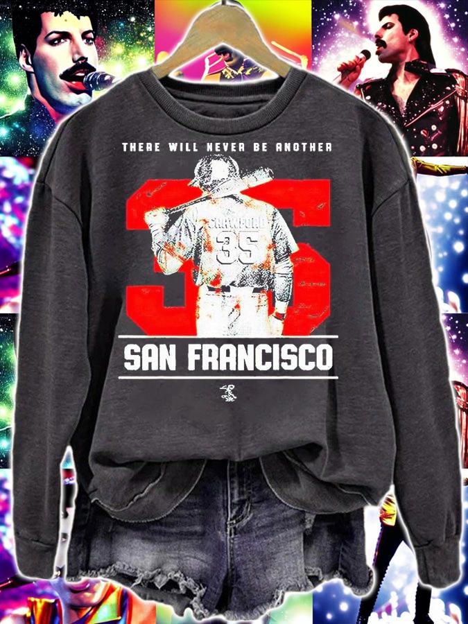 San Francisco Giants Crawford there will never be another T-shirt sweatshirt