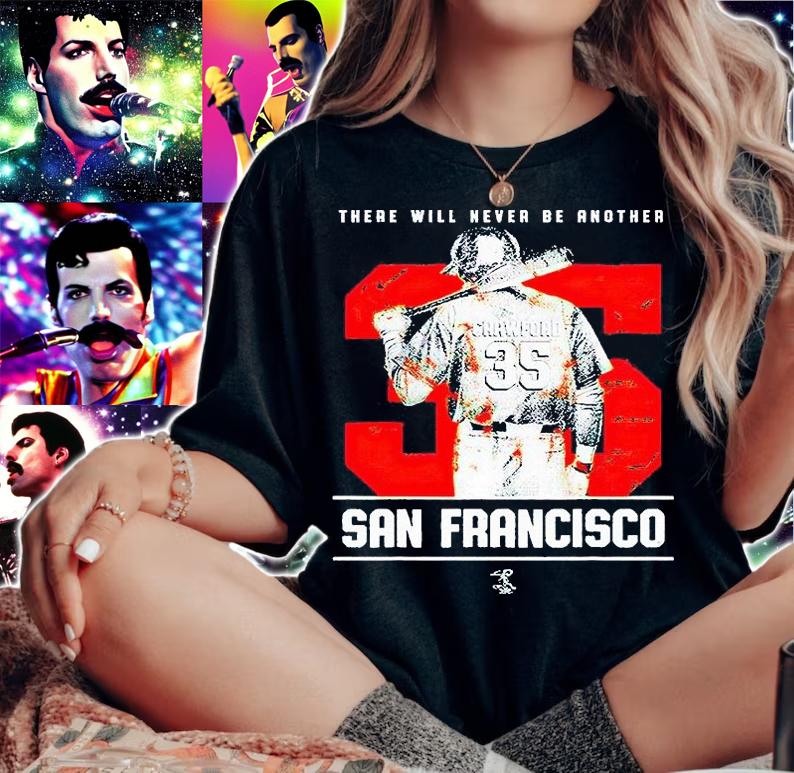 San Francisco Giants Crawford there will never be another T-shirt woman shirt