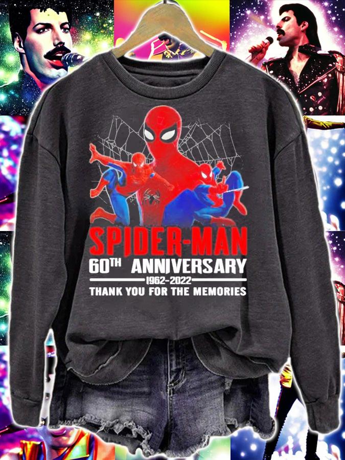 Spider Man 60th anniversary 1962-2022 thank you for the memories shirt sweatshirt