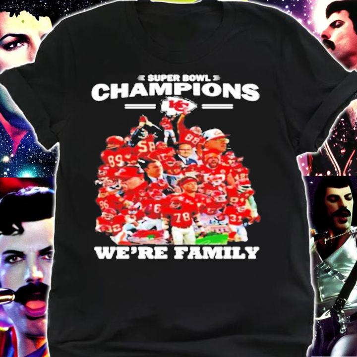 Super Bowl Champions Kansas City Chiefs we're family t-shirt, sweater