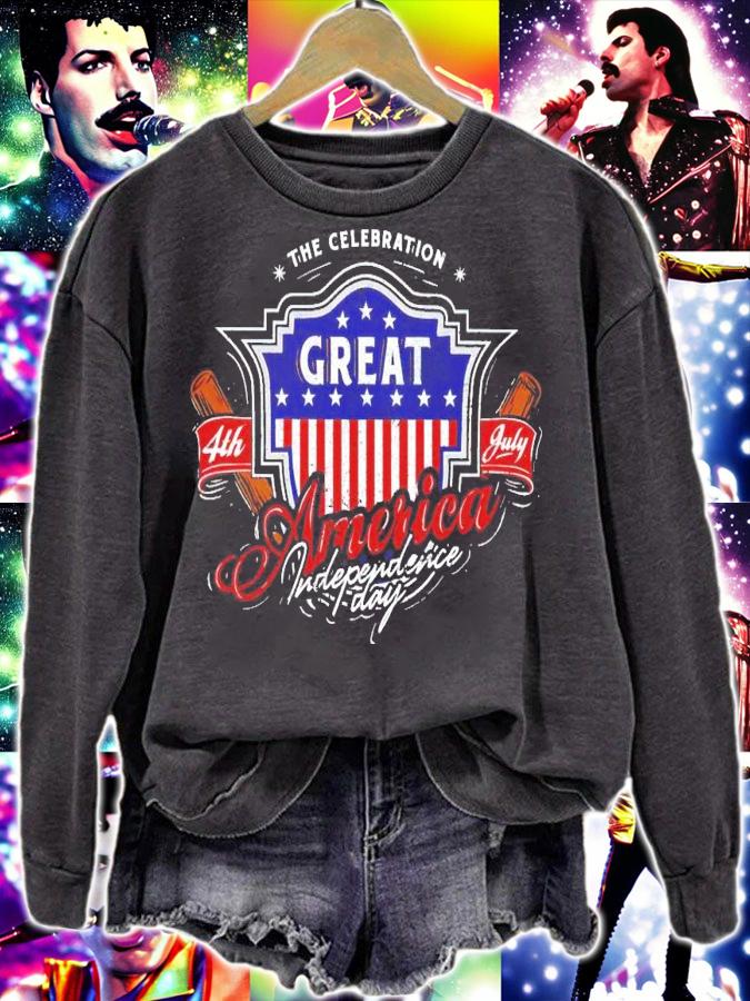 The celebration great 4th of July American shirt sweatshirt