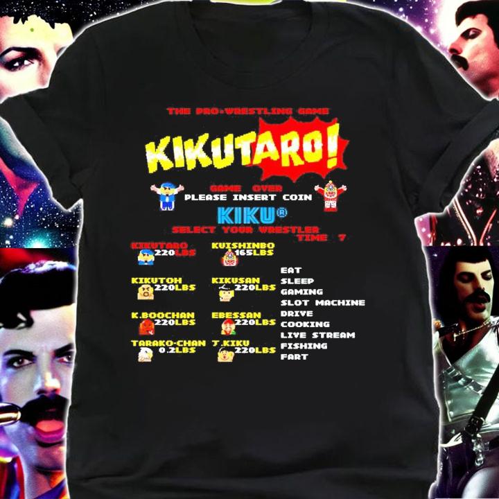The Pro Wrestling game Kikutaro t-shirt