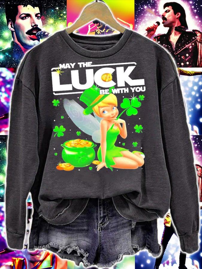 Tinker Bell may the luck be with you St.Patrick's Day shirt