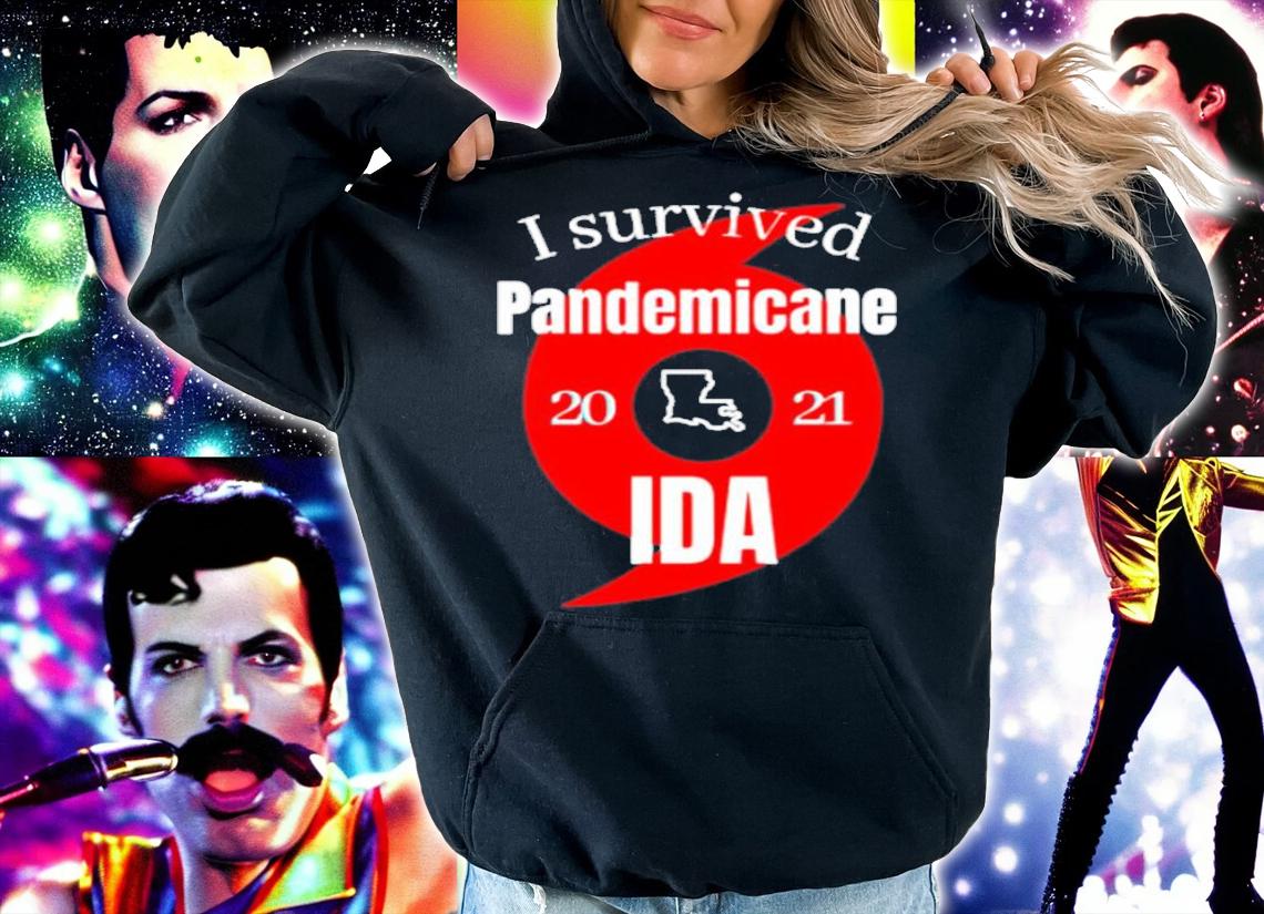 I survived Pandemicane 2021 Ida shirt hoodie