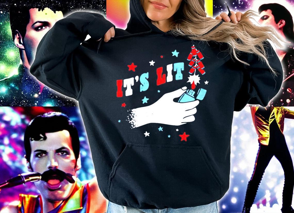 It's lit firecrackers t-shirt hoodie
